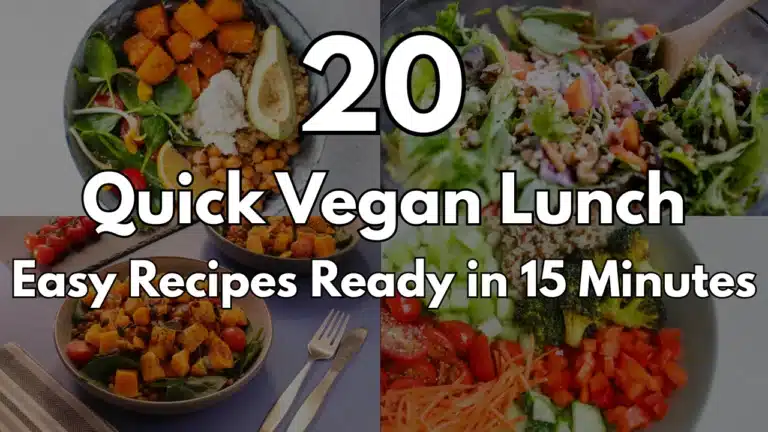 Quick Vegan Lunch
