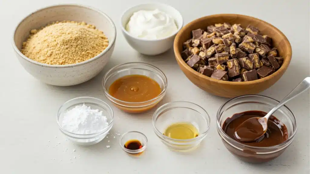 Butterfinger Caramel Crunch Mini Pies