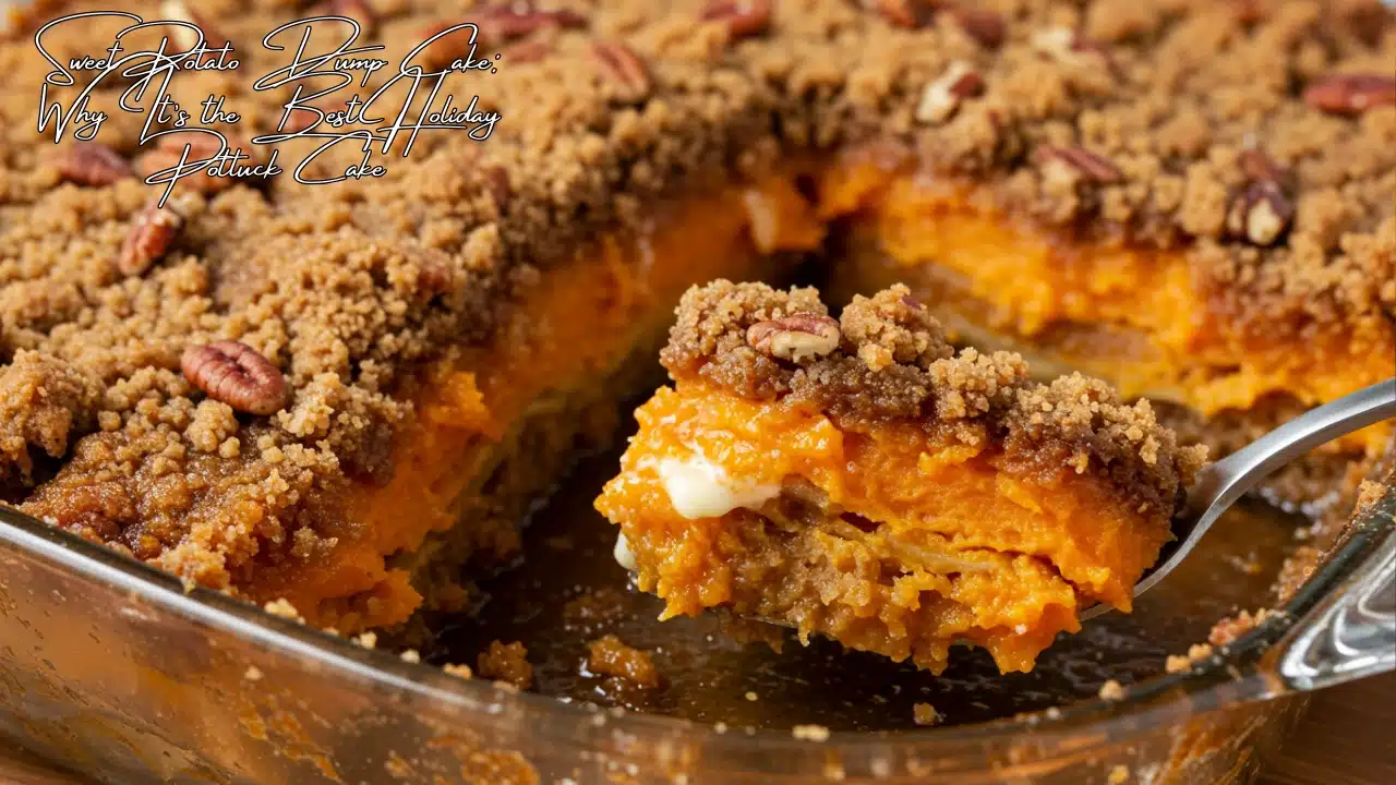 Sweet Potato Dump Cake