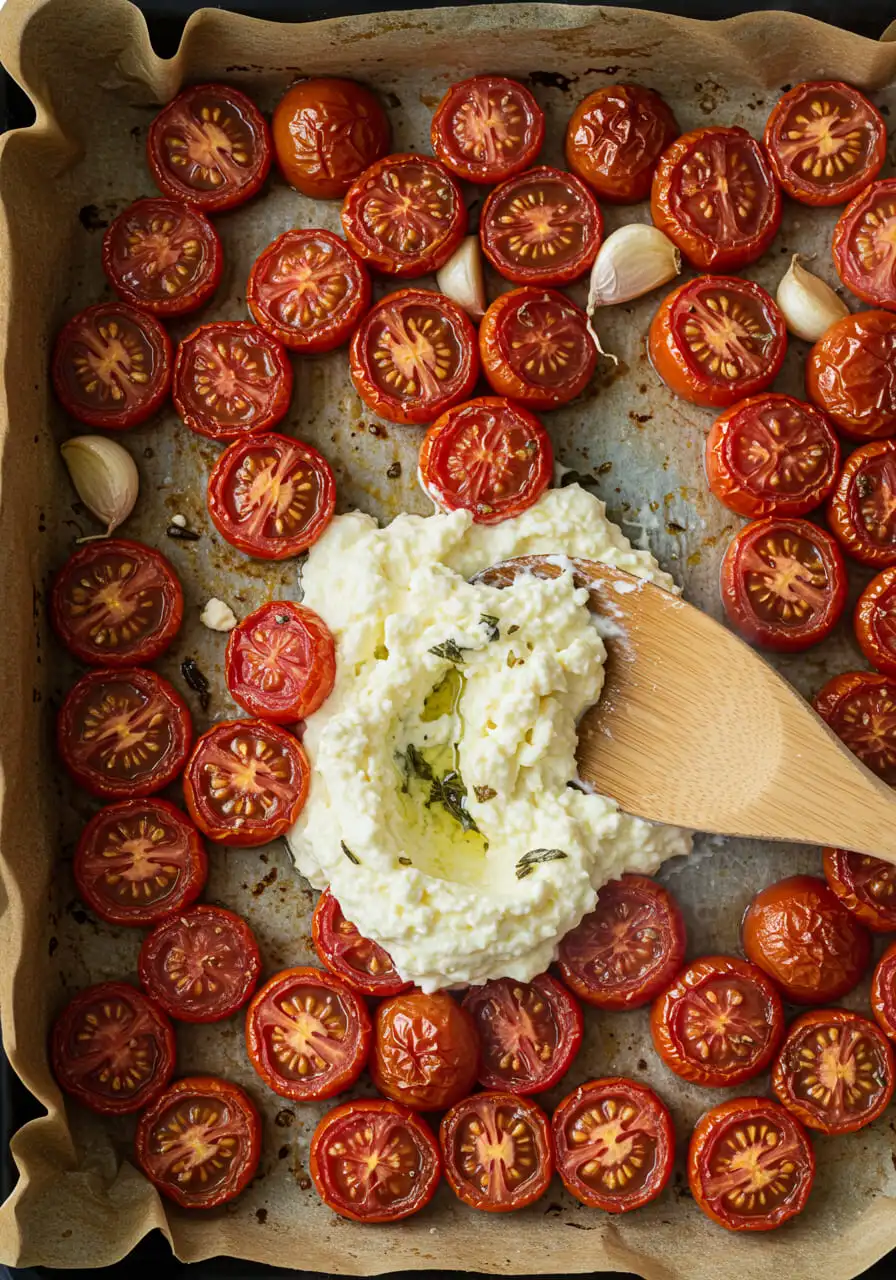Viral Tomato Feta Pasta