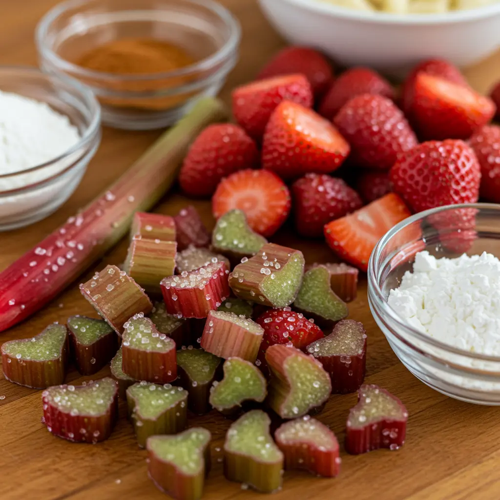 Strawberry Rhubarb Pie 