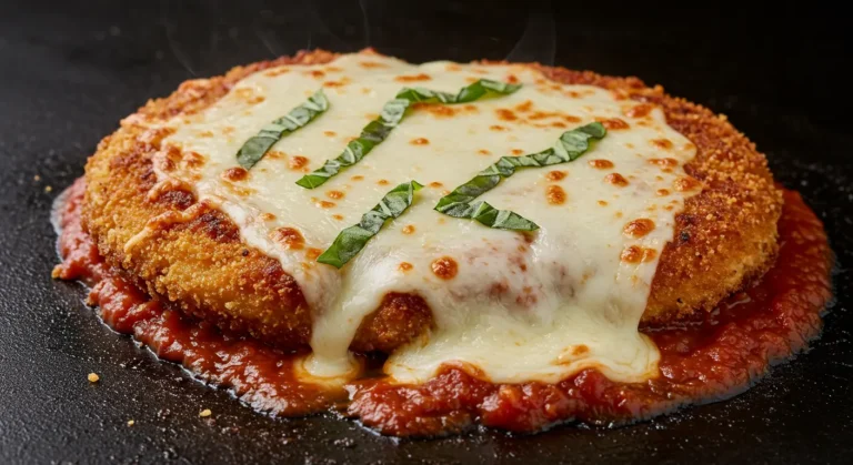Blackstone Chicken Parmesan with Crispy Melted Cheese