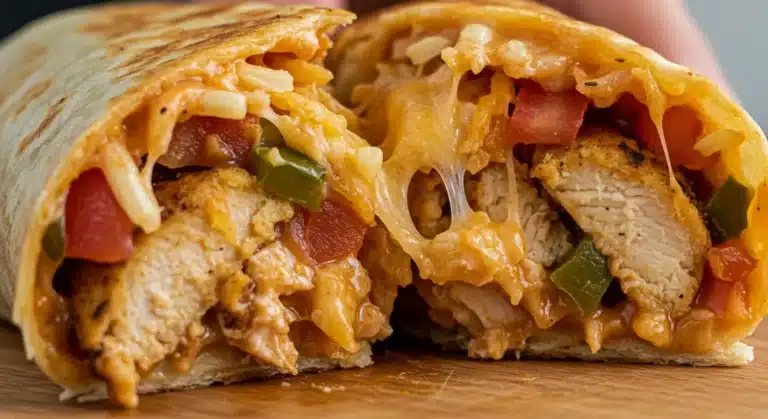 Chipotle Ranch Grilled Chicken Burrito featured