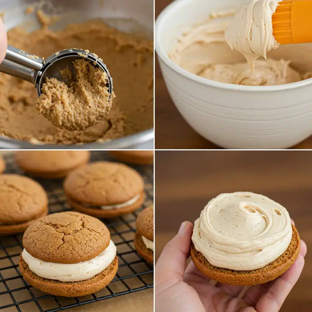 Apple Cider Whoopie Pies PREPARATION