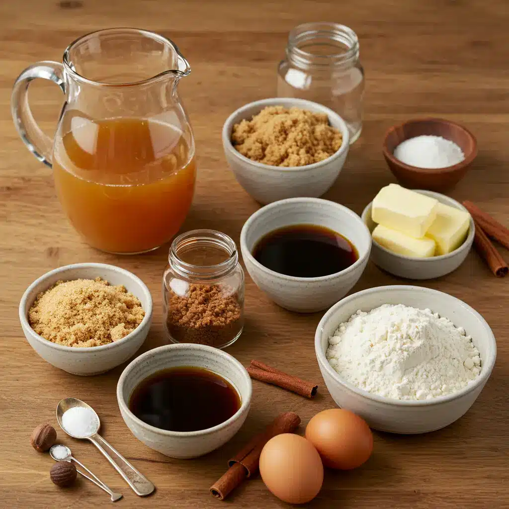 Apple Cider Whoopie Pies ingredients