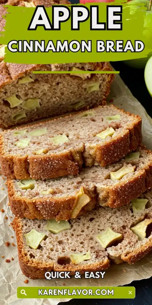 Apple Cinnamon Bread
