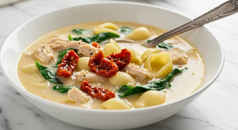 Creamy Tuscan Chicken Soup