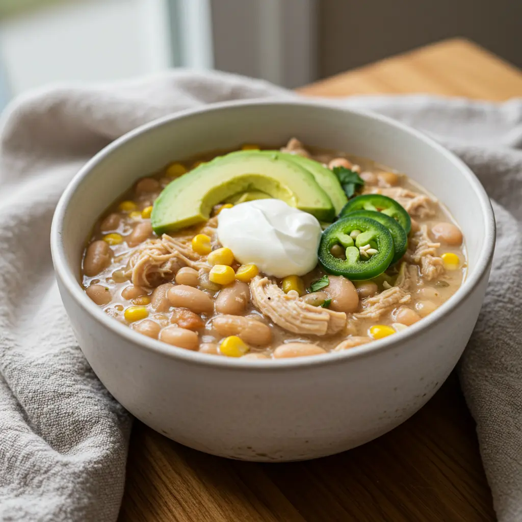 Creamy White Chicken Chili 1