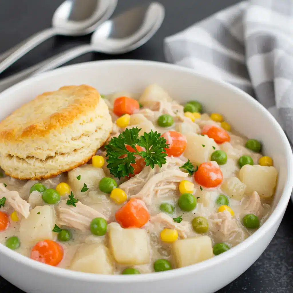 Crockpot Chicken Pot Pie