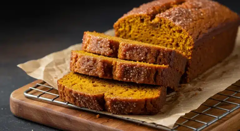 Mini Pumpkin Bread with Cinnamon Swirl featured