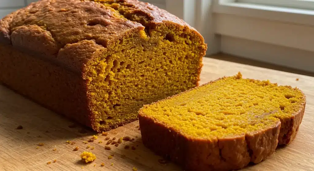 Moist Pumpkin Bread Featured