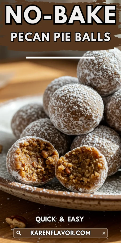 Pecan Pie Balls