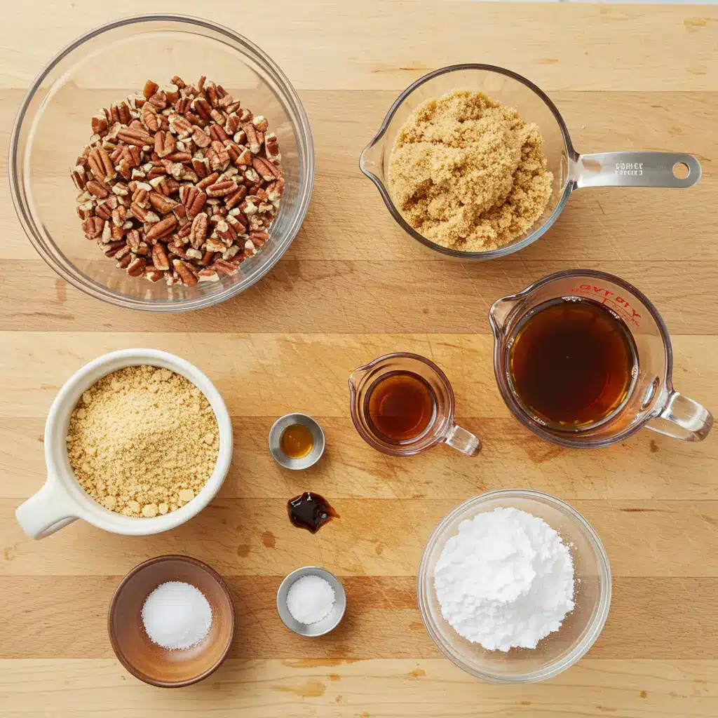 Pecan Pie Balls ingredients