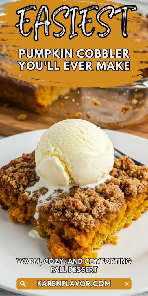Pumpkin Cobbler