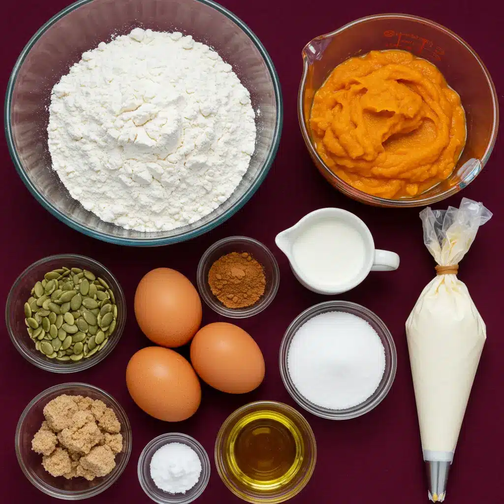 pumpkin cream cheese muffins ingredients