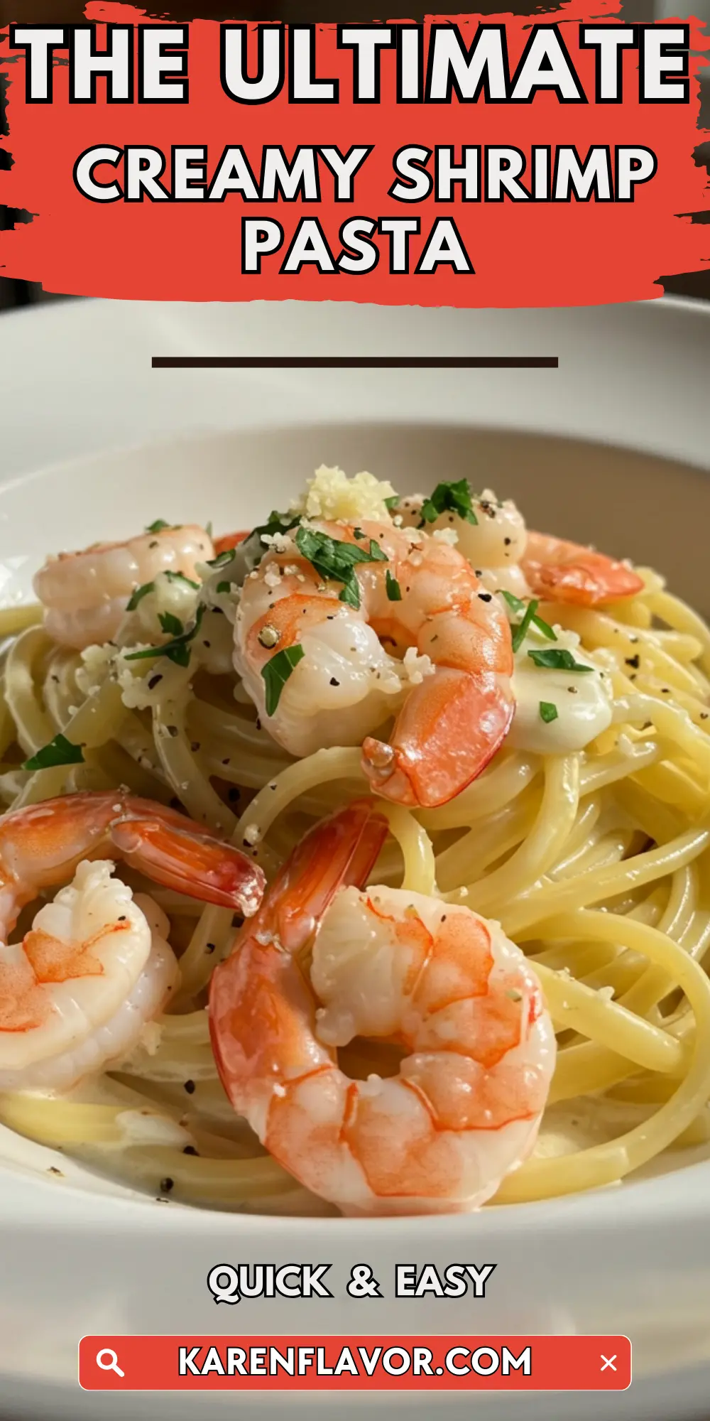 creamy shrimp pasta 1