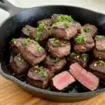 steak bites with garlic butter