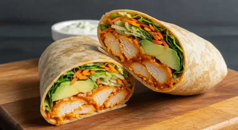 Buffalo Chicken Wraps (3)