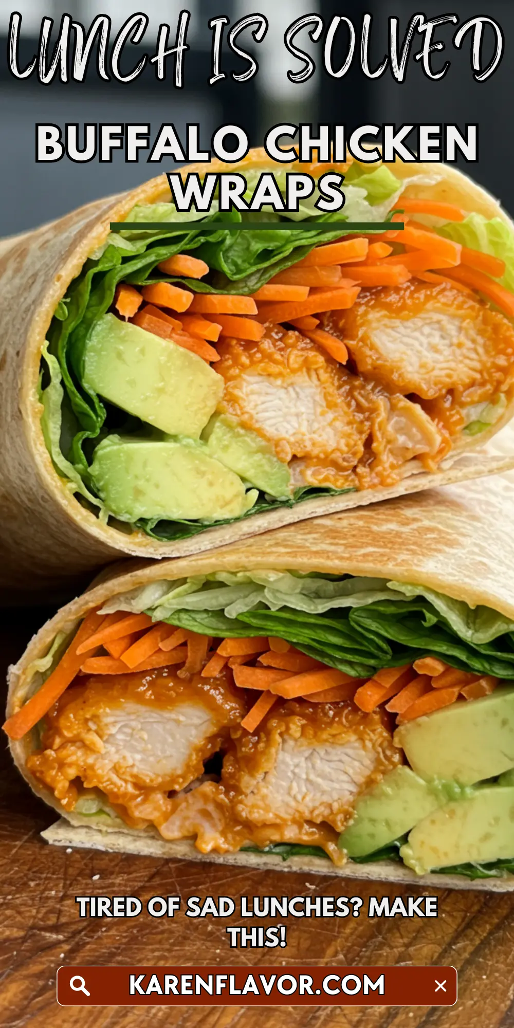 Buffalo Chicken Wraps