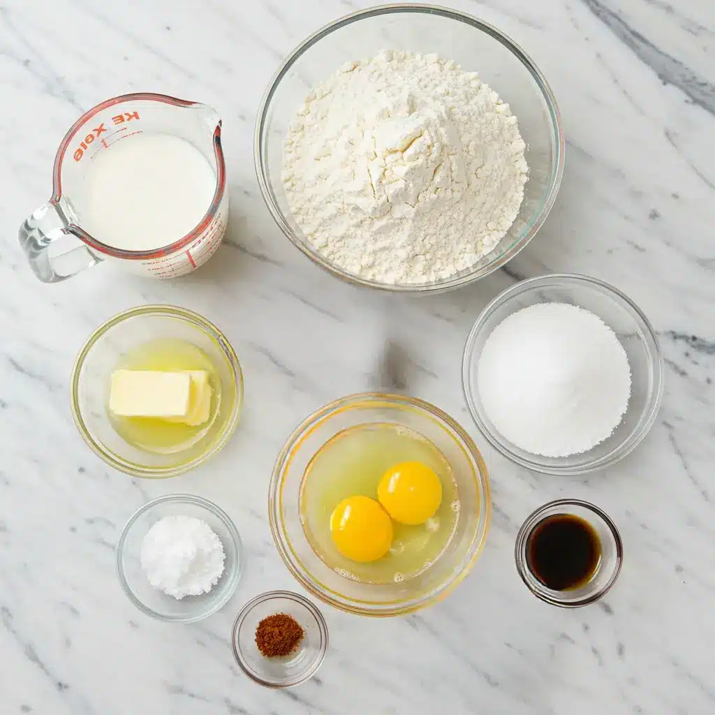 Classic Waffles Ingredients