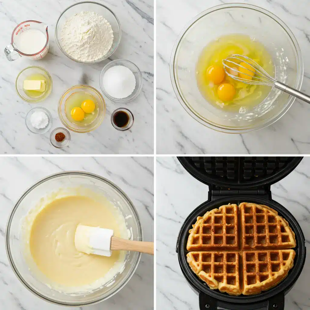Classic Waffles preparation