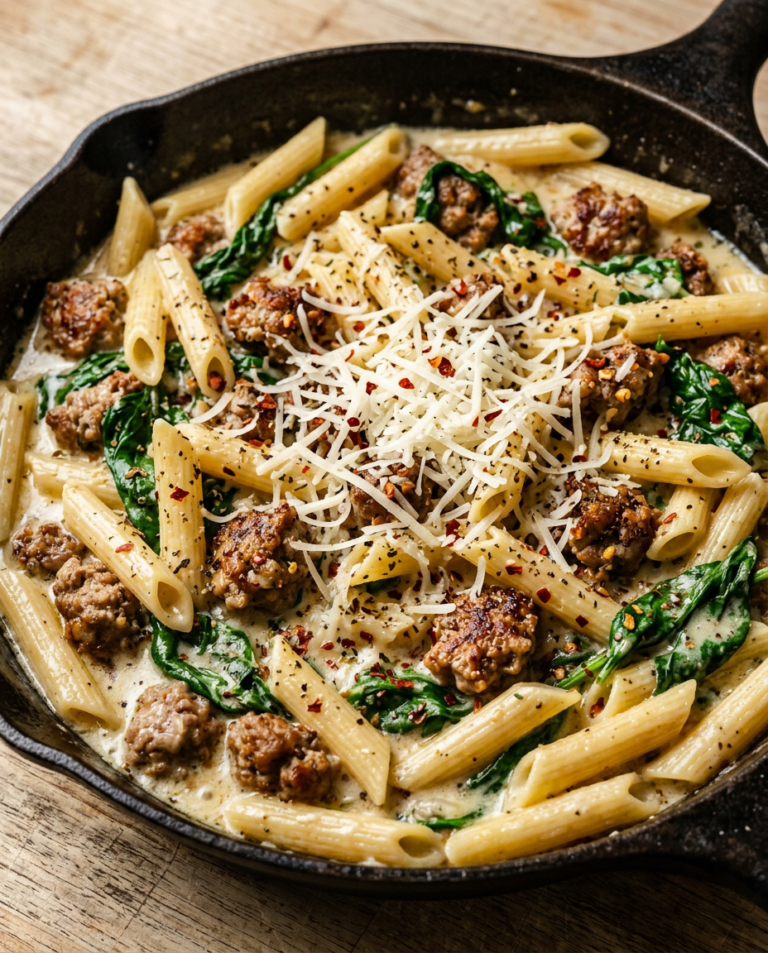 Creamy Italian Sausage Pasta