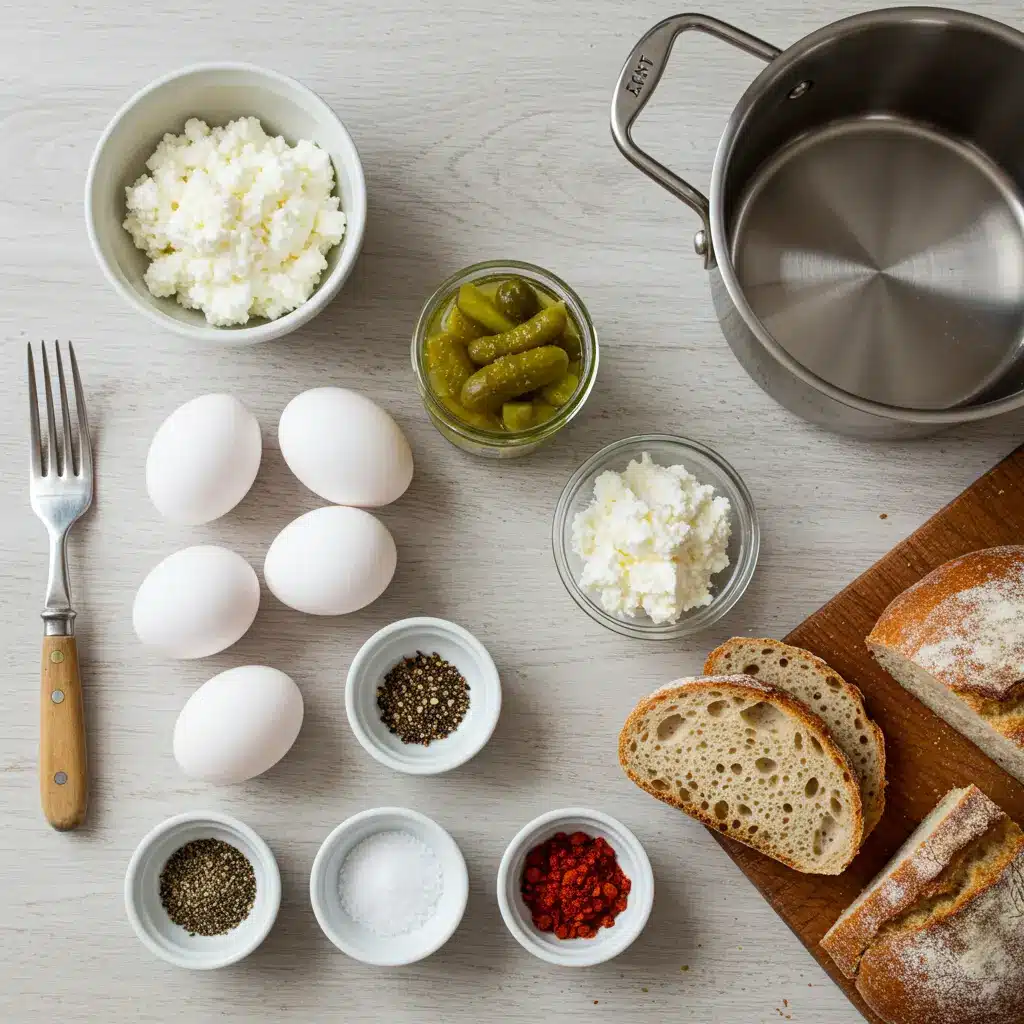 Egg Salad with Cottage Cheese ingredients