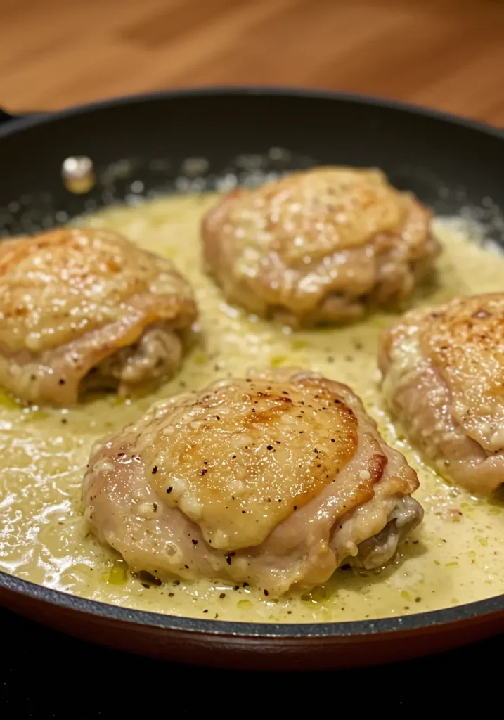Oven Baked Chicken Thighs