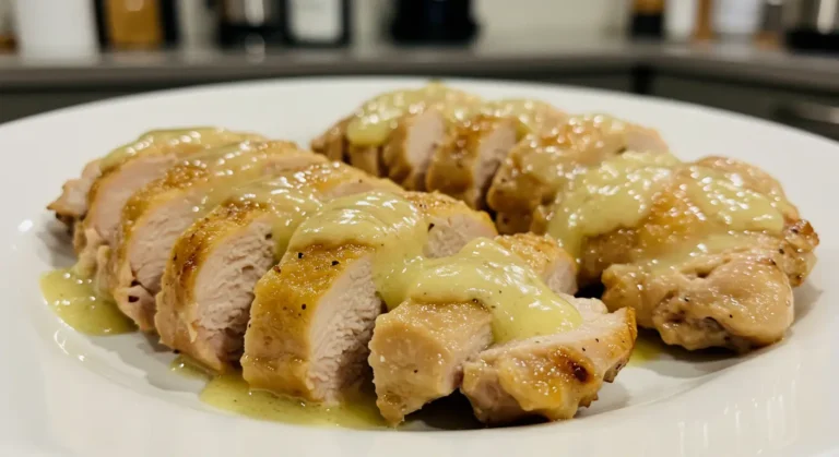 Oven Baked Chicken Thighs featured