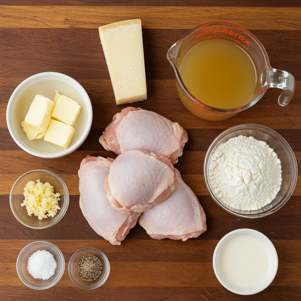 Oven Baked Chicken Thighs ingredients