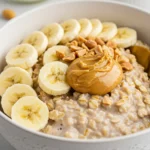 Peanut Butter & Banana Overnight Oats (1)