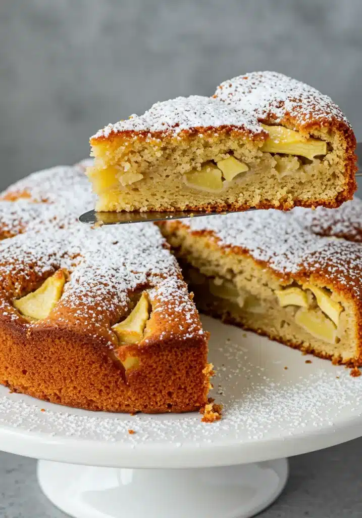 The Best Moist Cinnamon Apple Cake