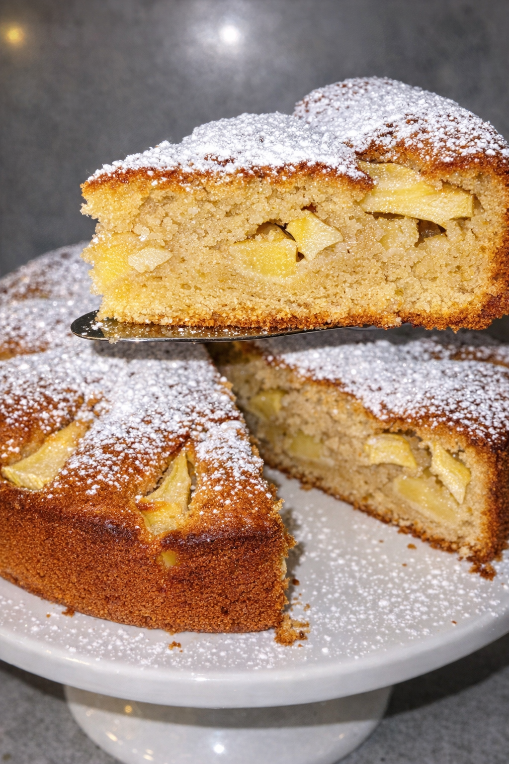 The Best Moist Cinnamon Apple Cake
