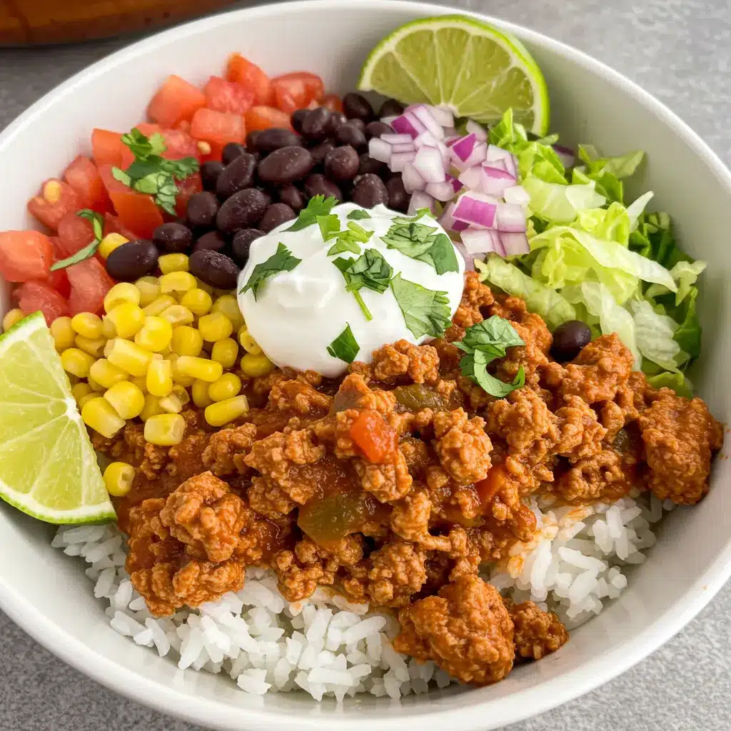 Turkey Taco Bowls