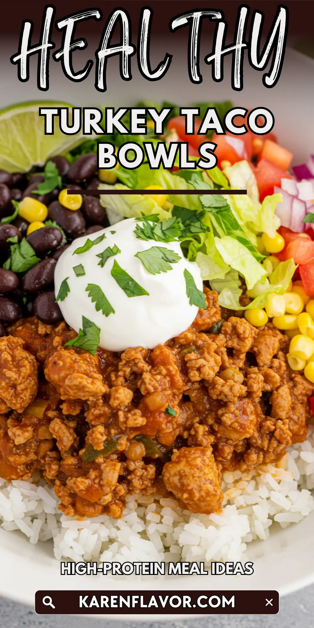 Turkey Taco Bowls 