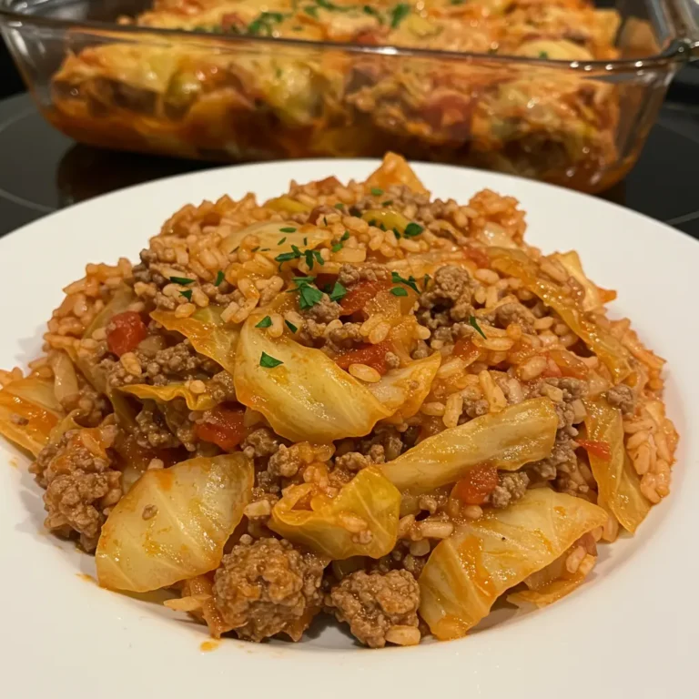 Unstuffed Cabbage Rolls