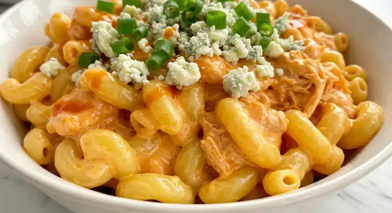 Buffalo Chicken Mac and Cheese f