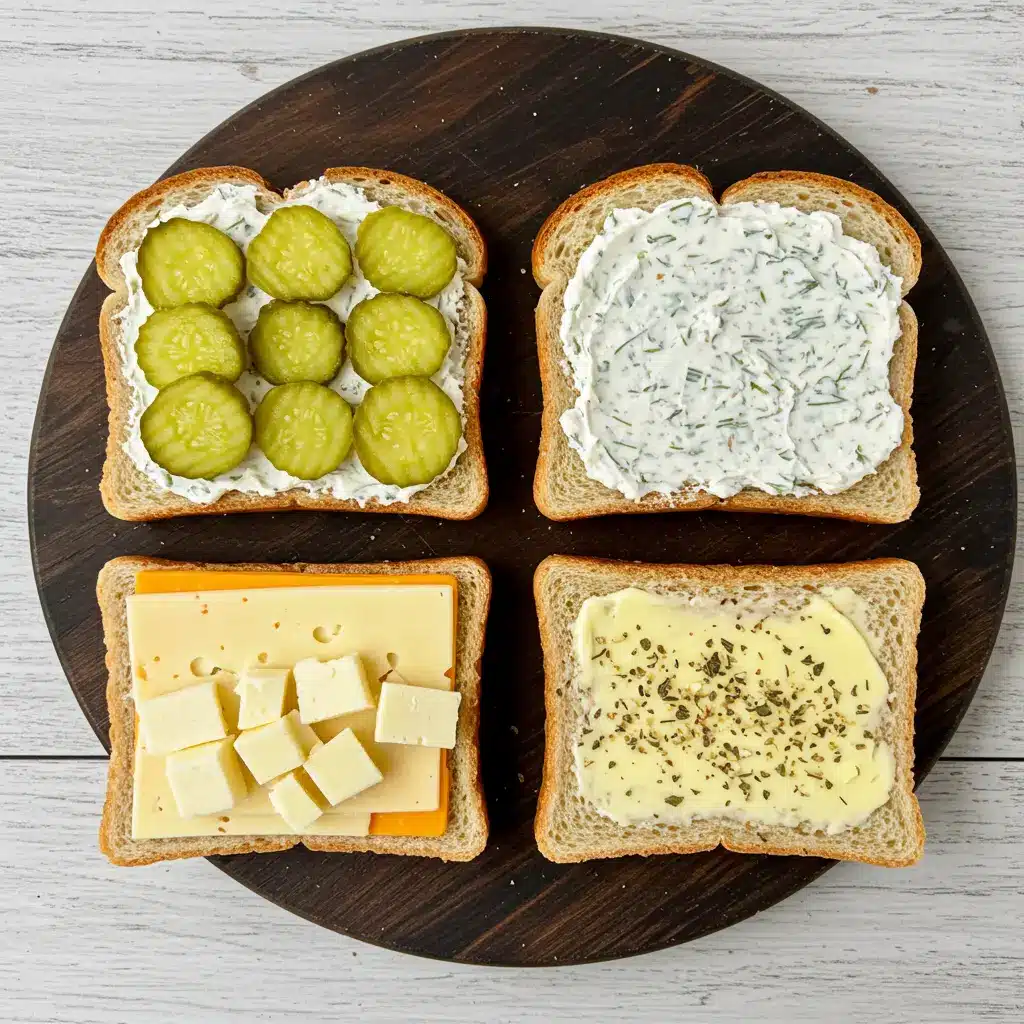 How to Make Pickle Grilled Cheese Step-by-Step