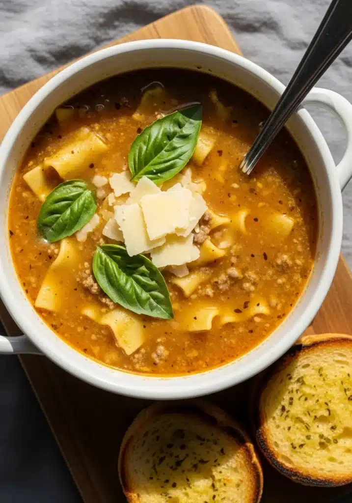 Lasagna Soup
