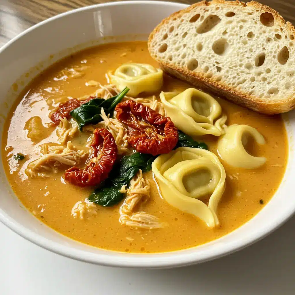 Marry Me Chicken Soup served