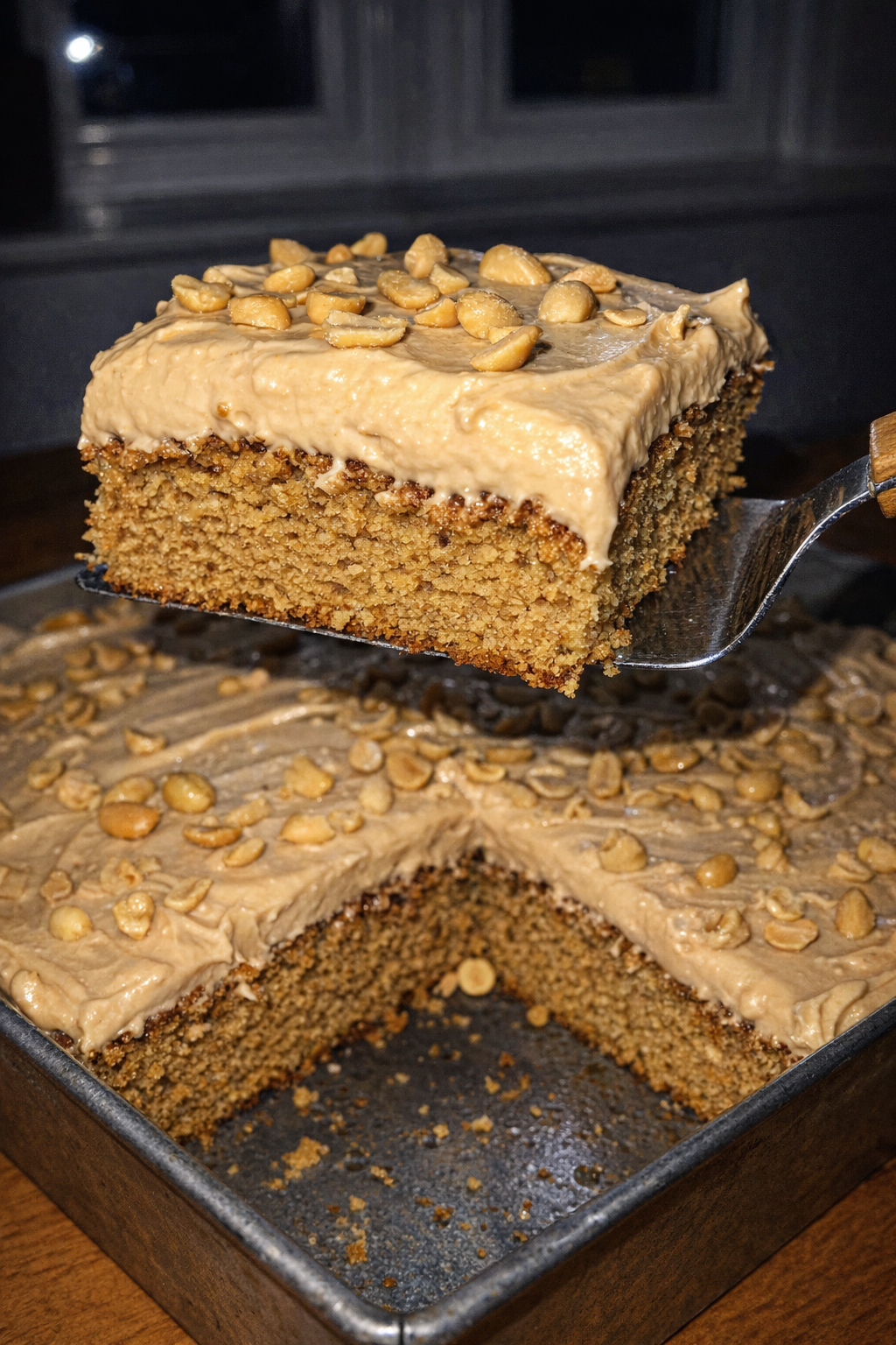 Old Fashioned Peanut Butter Cake