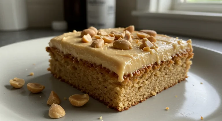 Peanut Butter Cake f