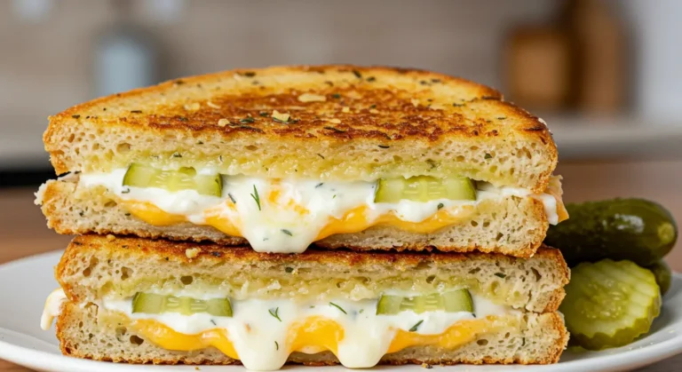 Pickle Grilled Cheese Sandwich f