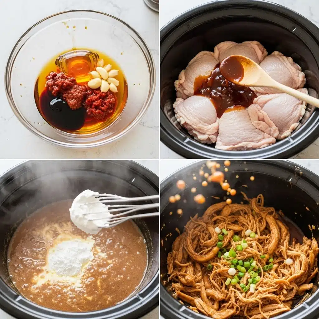 Slow Cooker Honey Garlic Chicken