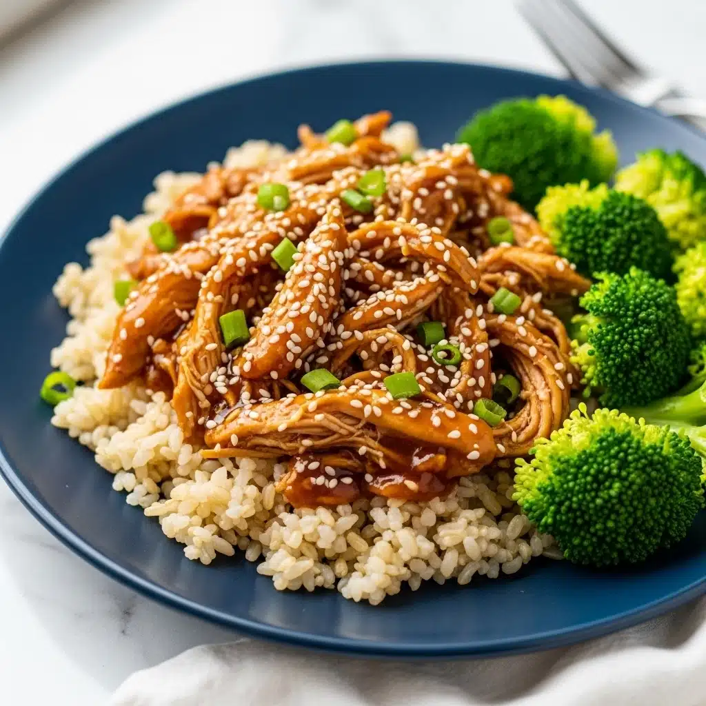 Slow Cooker Honey Garlic Chicken