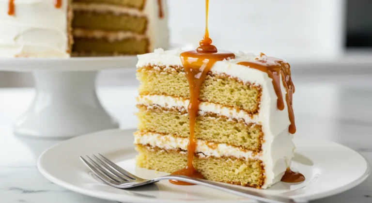 salted caramel cake featured