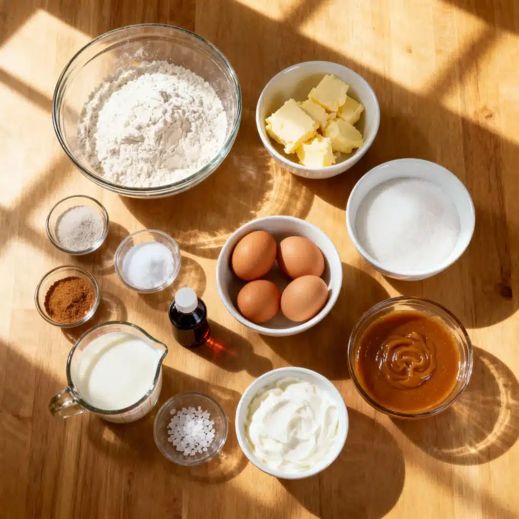 salted caramel cake ingredients