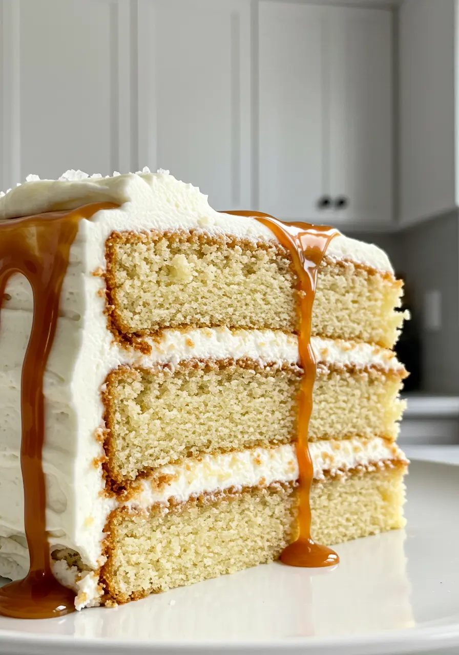 salted caramel cake