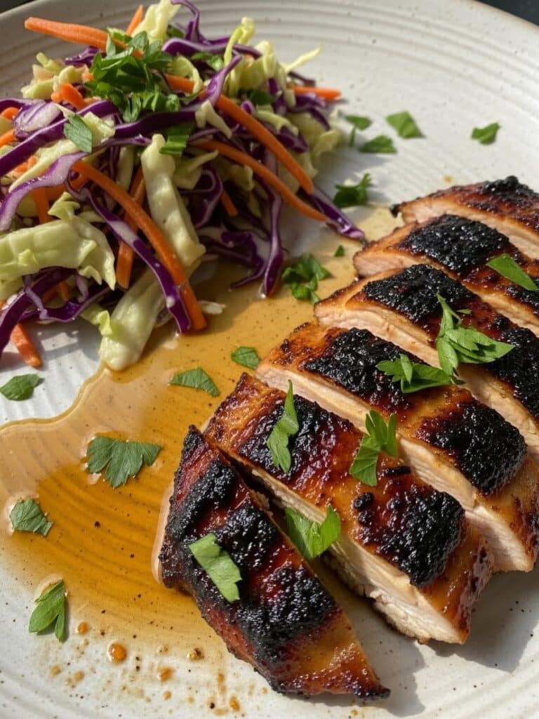 Sticky Apple Cider Chicken