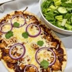 BBQ Chicken Flatbread steps